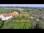 Burgrain von oben